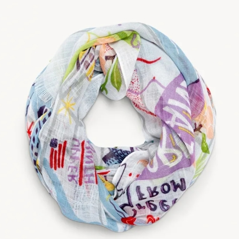 Spartina Greetings from New Orleans scarf
